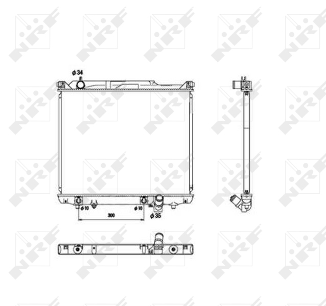 Radiateur NRF 53576