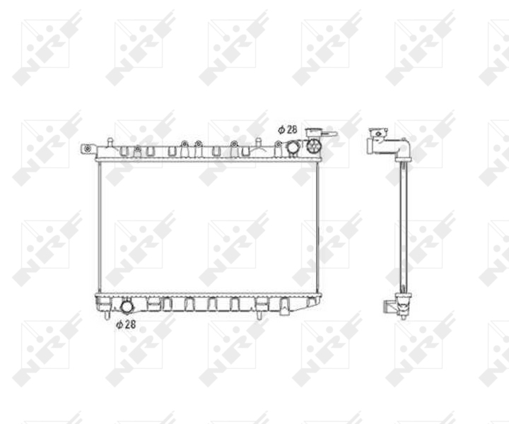 Radiateur NRF 53583