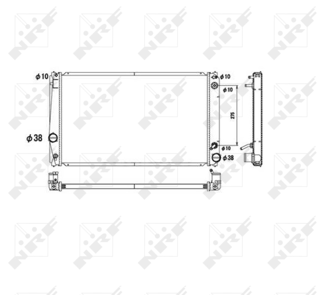 Radiateur NRF 53590