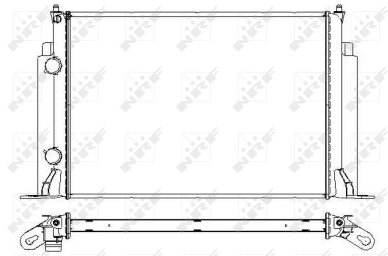 NRF Radiateur 53609