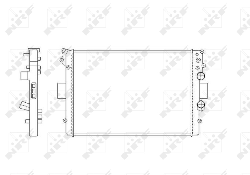NRF Radiateur 53613