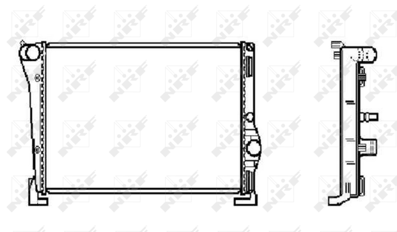 NRF Radiateur 53615