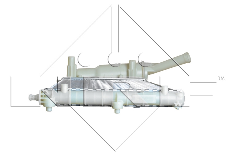 NRF Radiateur 53619