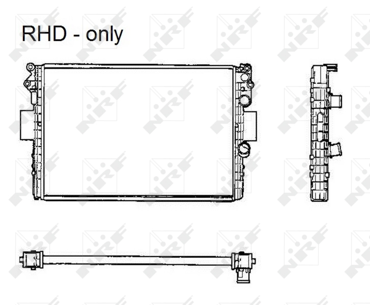 NRF Radiateur 53623