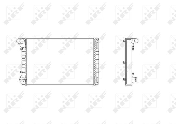 Radiateur NRF 53665