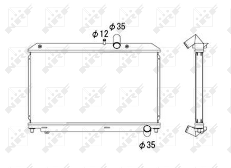 NRF Radiateur 53685