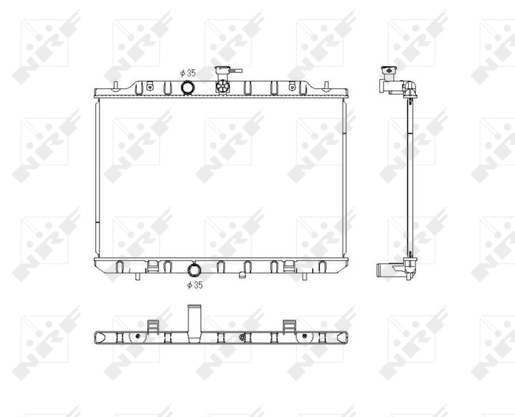 Radiateur NRF 53761