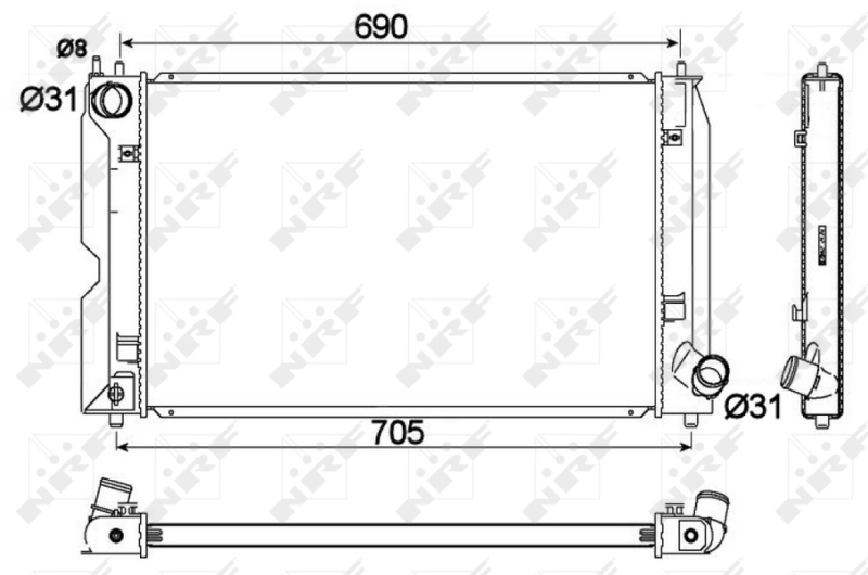 Radiateur NRF 53765