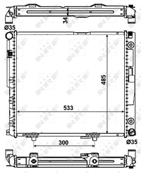 Radiateur NRF 53785