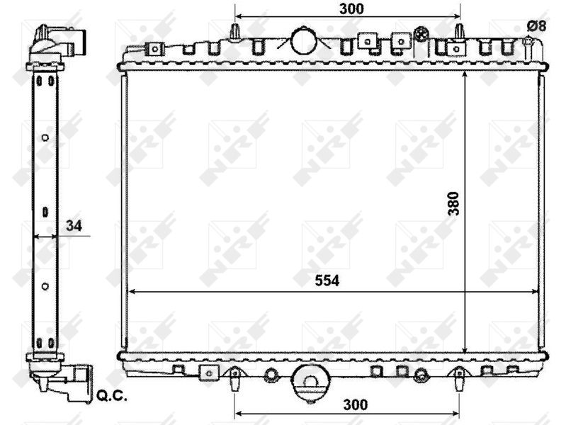 Radiateur NRF 53787