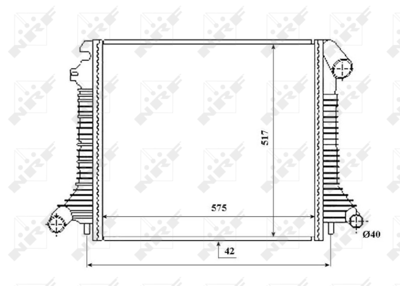 Radiateur NRF 53855