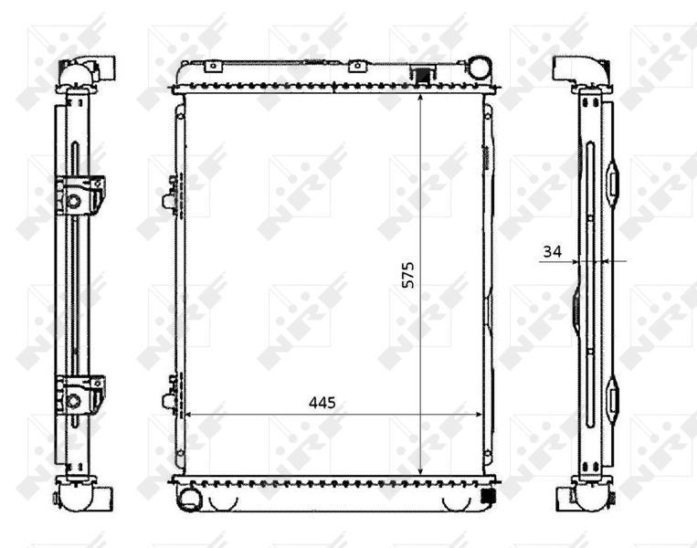 Radiateur NRF 53865