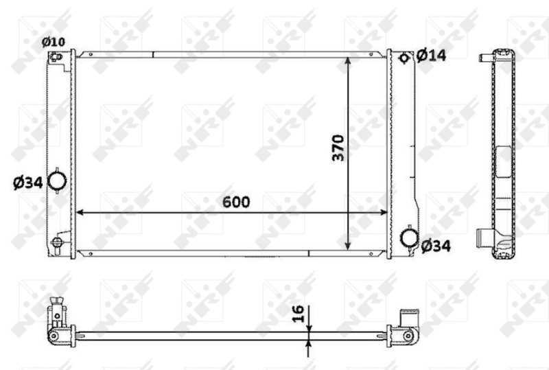 Radiateur NRF 53926