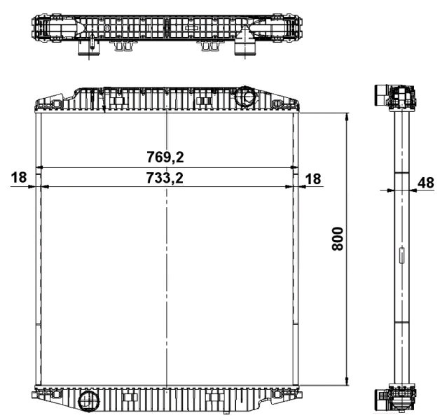 Radiateur NRF 539567