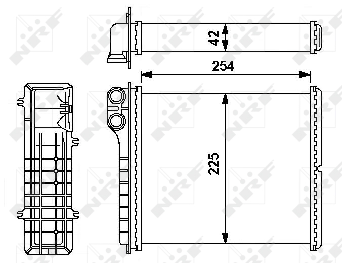NRF Kachelradiateur 54239