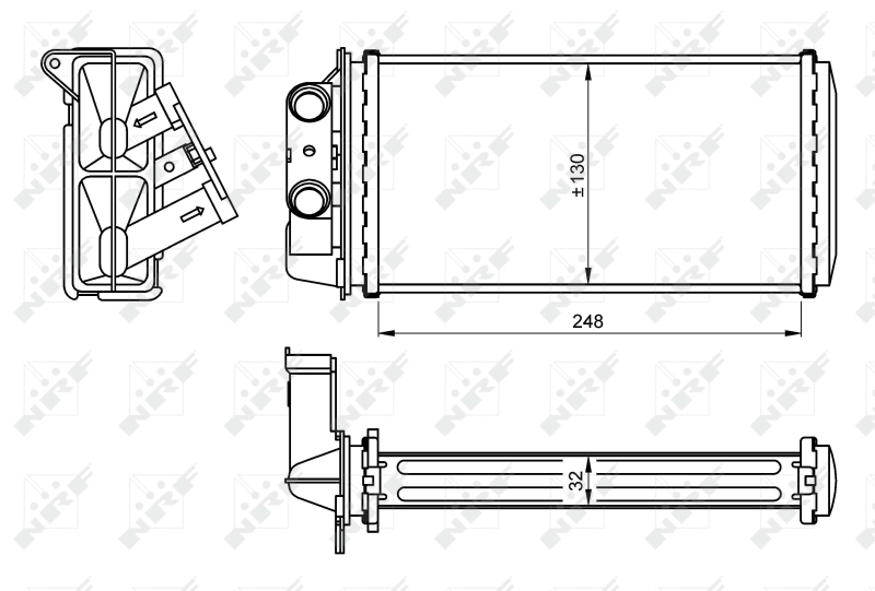 NRF Kachelradiateur 54268