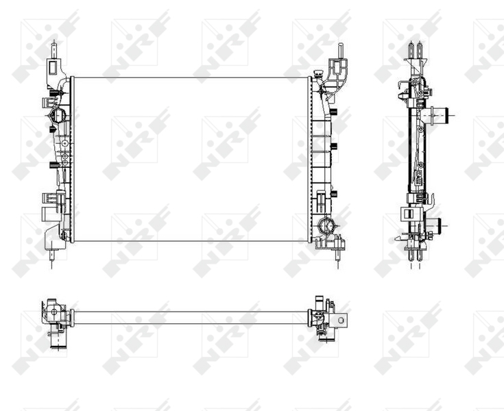 Radiateur NRF 54504