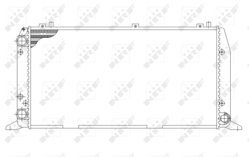 NRF Radiateur 54602