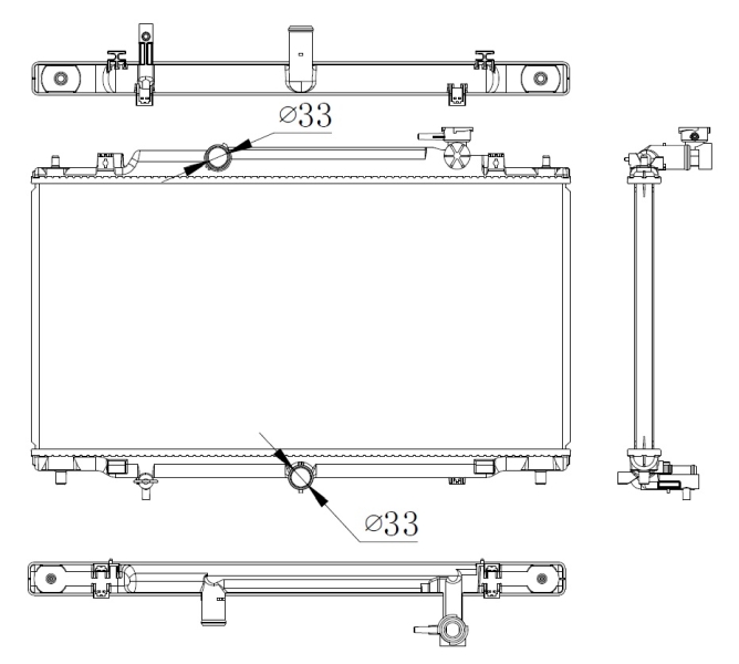 Radiateur NRF 550012