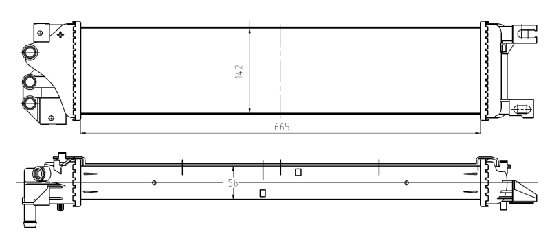 Radiateur NRF 550026