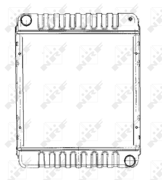 Aandrijfaccu koeler NRF 55311