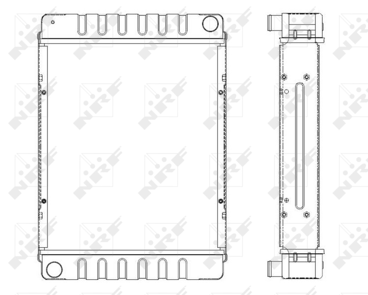 Aandrijfaccu koeler NRF 55313