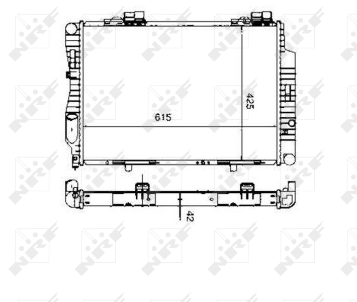 Radiateur NRF 55333