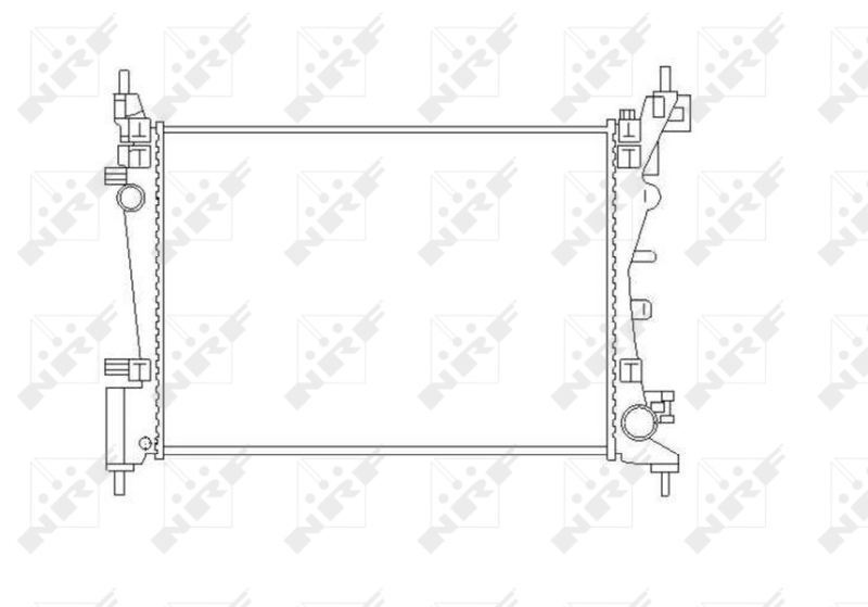 NRF Radiateur 55340
