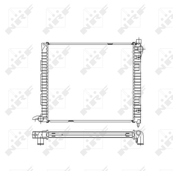 Radiateur NRF 55445