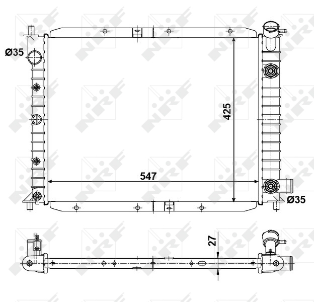 Radiateur NRF 56028
