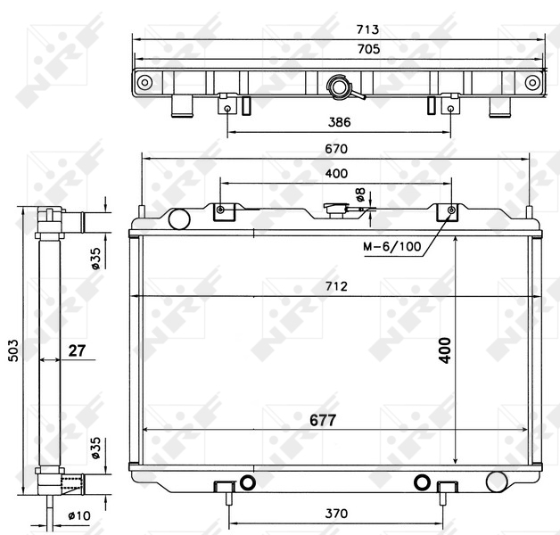 Radiateur NRF 56087