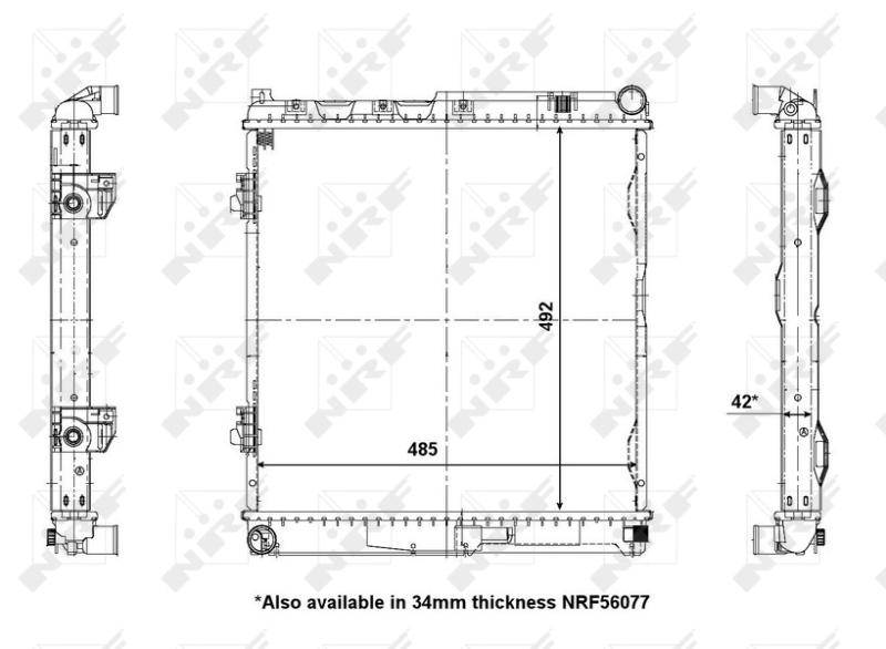Radiateur NRF 56141