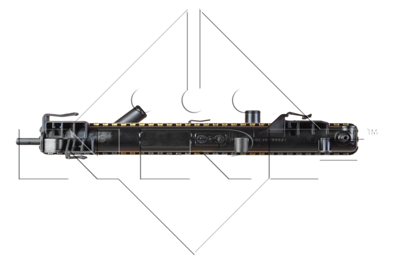NRF Radiateur 58148