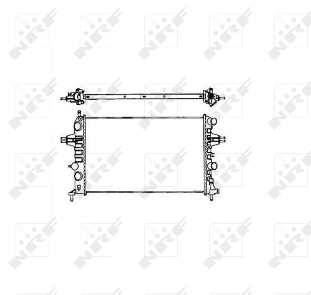 Radiateur NRF 58176