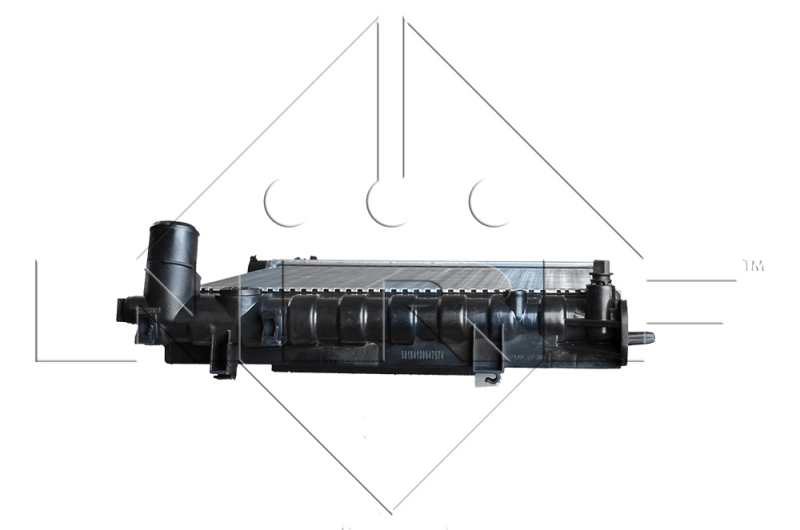 NRF Radiateur 58184