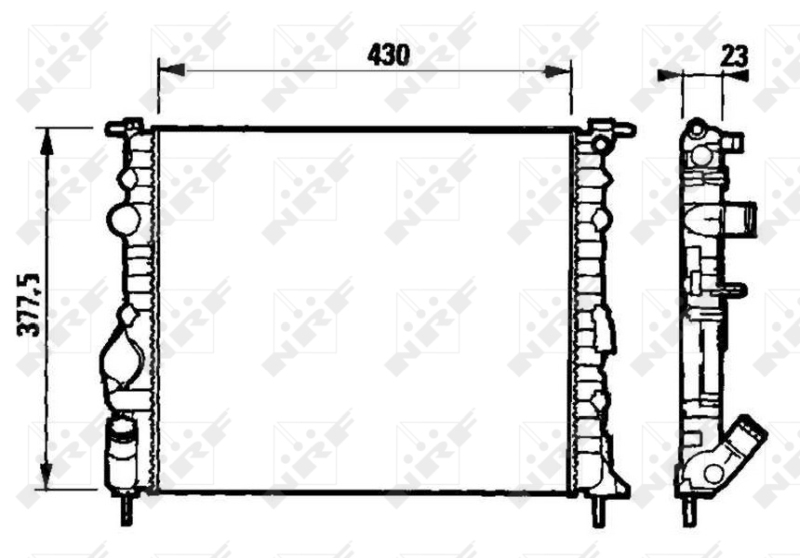 Radiateur NRF 58192