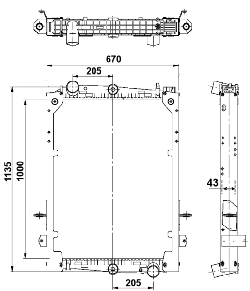 Radiateur NRF 58280