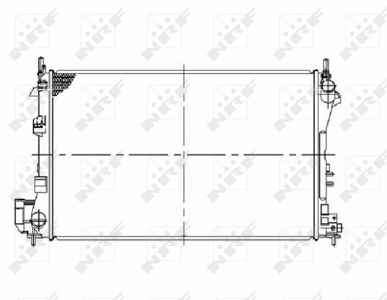 NRF Radiateur 58293