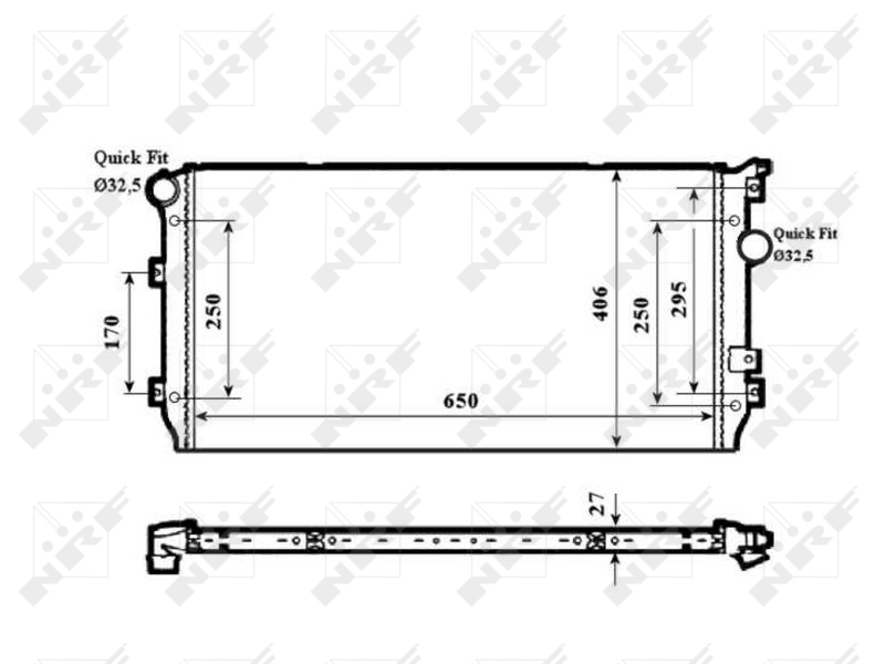 Radiateur NRF 58339