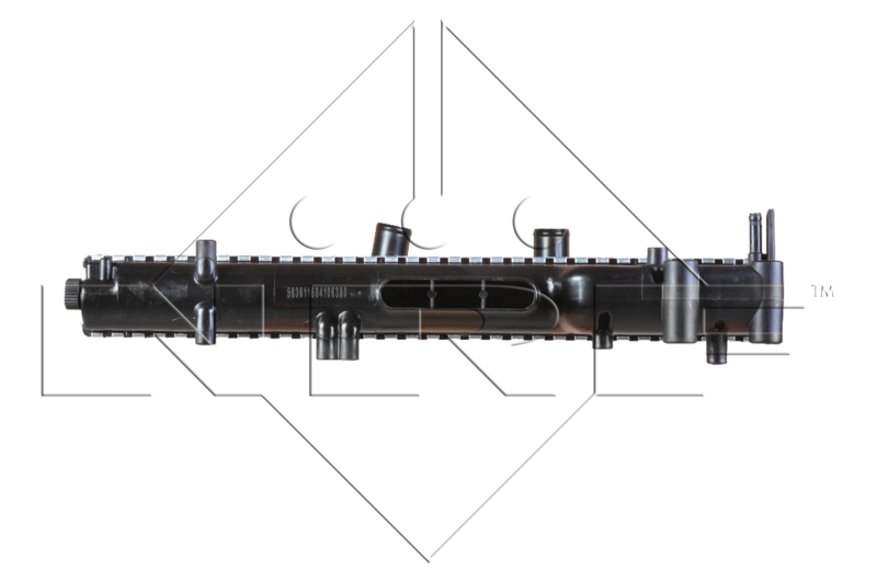 NRF Radiateur 58361