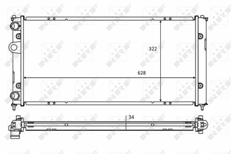 Radiateur NRF 58386