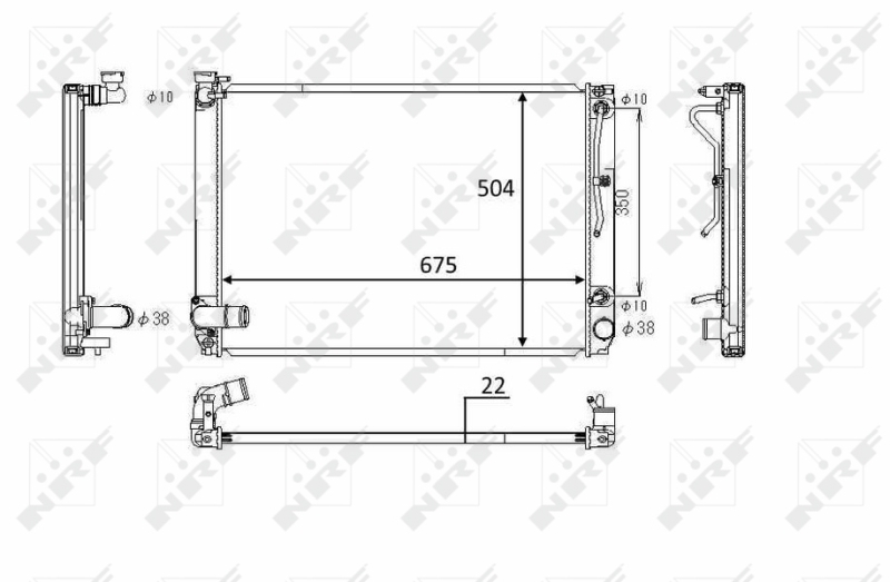 Radiateur NRF 58391