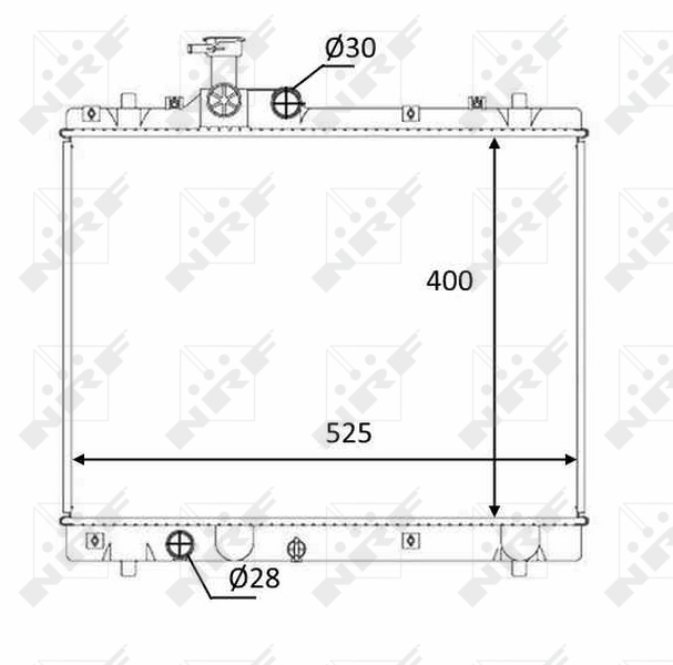 Radiateur NRF 58397