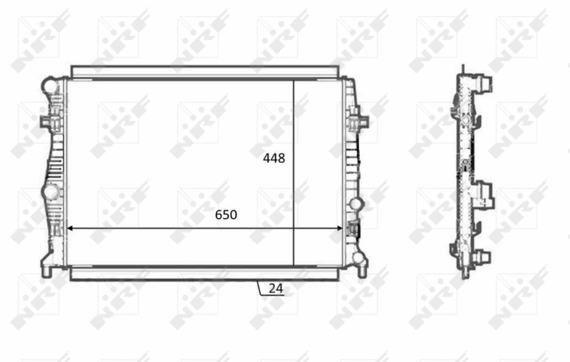 Radiateur NRF 58398