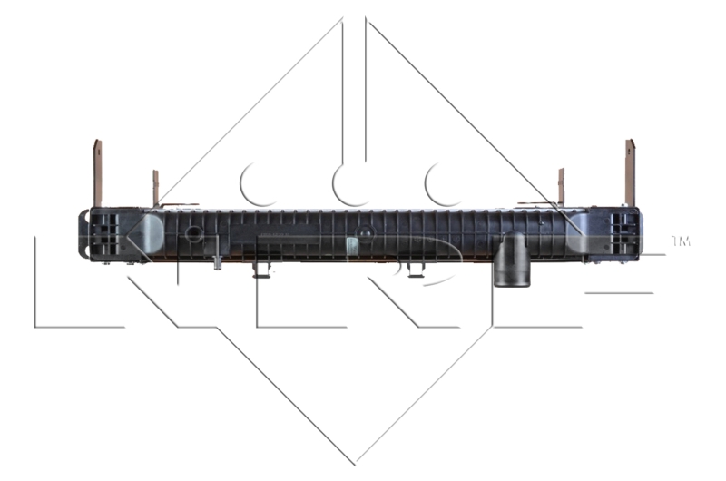 NRF Radiateur 58404