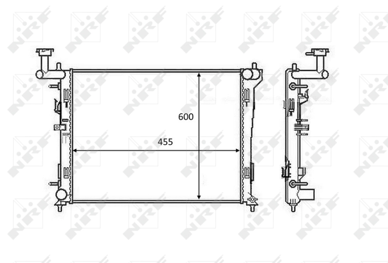 Radiateur NRF 58462