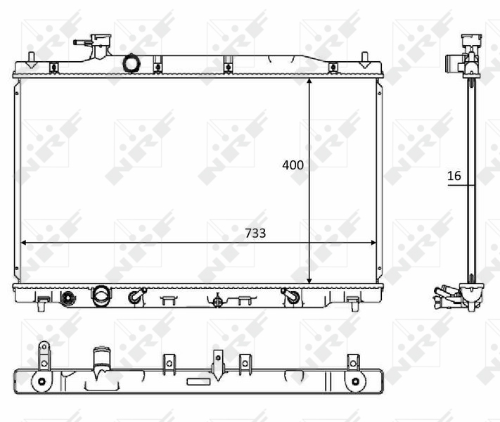 Radiateur NRF 58469