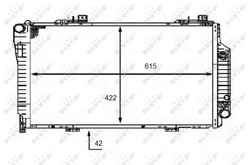 Radiateur NRF 58483