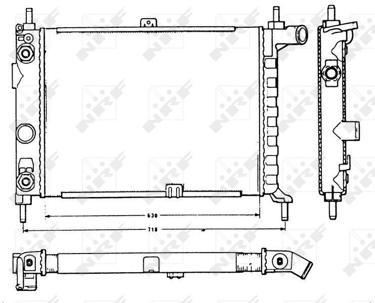 Radiateur NRF 58721