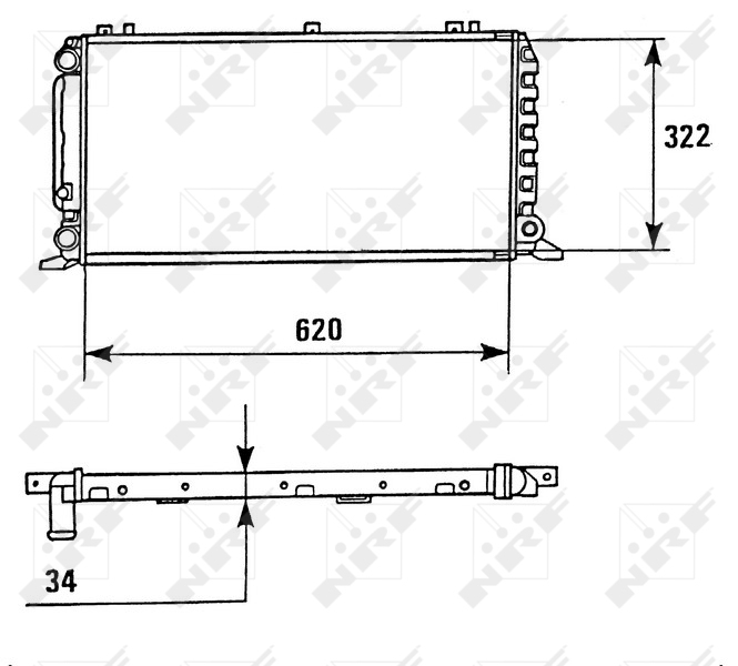 Radiateur NRF 58928